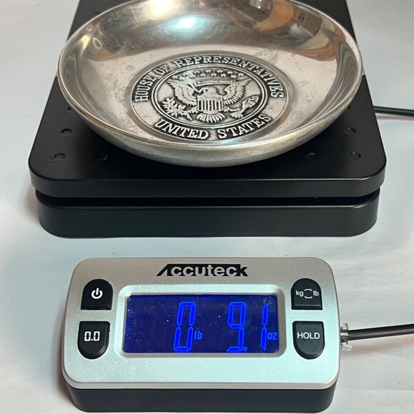 United States House of Representatives Wilton RWP Pewter Tray Dish Decorative - Picture 8 of 8